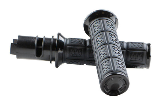 Kuryakyn Enygma Grips Throttle-By-Wire Black - 10142-2