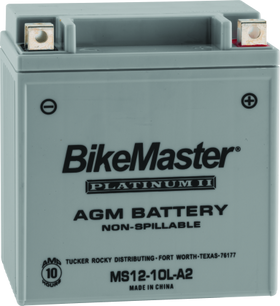 BikeMaster AGM Battery - MS12-10L-A2