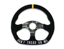 PRP Dont Tread on Me Comp-R Suede Steering Wheel (D-Shaped)-1
