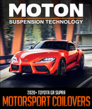 MOTON SUSPENSION 3-WAY MOTORSPORT COILOVERS: 2020+ TOYOTA GR SUPRA-2