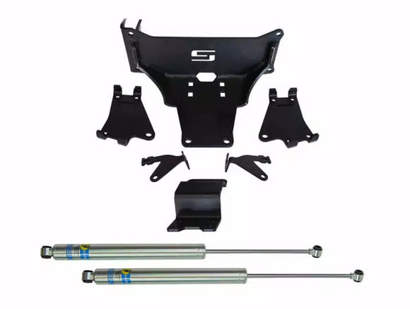 Superlift 05-19 Ford F-250 SD 4WD Dual Steering Stabilizer Kit - SL SS Bilstein (Gas) 3in Lift Req.