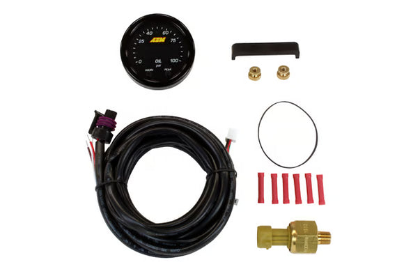 X-Series 100 PSI/7BAR Oil/Fuel Pressure Gauge