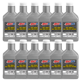 AMSOIL 5W-30 100% Synthetic Small-Engine Oil Case of 12