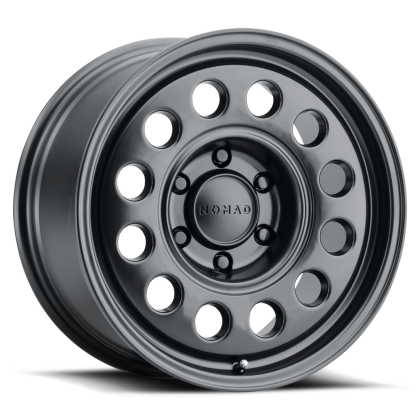 Nomad N501SB Convoy 16x8in / 5x130 BP / -10mm Offset / 84.1mm Bore - Satin Black Wheel