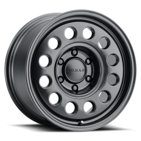 Nomad N501SB Convoy 16x8in / 5x130 BP / -10mm Offset / 84.1mm Bore - Satin Black Wheel
