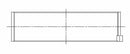 ACL 08+ Mitsubishi 4B11T Evo X Standard Size High Performance Rod Bearing Set-2