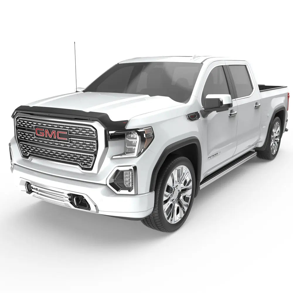 EGR 2019 GMC Sierra Superguard Hood Shield (301795) - Matte Black - 0