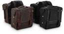 Burly Brand Throw-over Saddlebag - Dark Oak-1