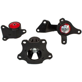 Innovative 98-02 Accord F-Series Black Steel Mounts 95A Bushings (Auto Trans) - 0