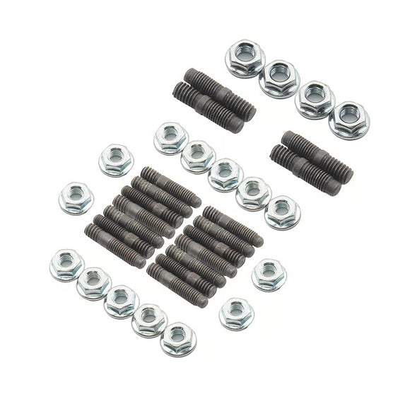 Mr. Gasket Oil Pan Stud Kit Fits Chevrolet 262-400 Small Block, Chevrolet 90 Degree V6 and Oldsmobile V8