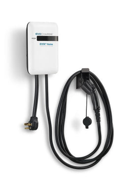 EvoCharge iEVSE Plus + No Cable Mgmt - Wall Mounted w/18ft Cable Open Network - 0