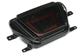 OLM V2 F1 Style Multifunction 4th Brake Light (Smoke Lens Black Base Red Bar) - 2020 Supra