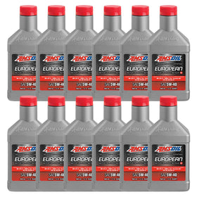 AMSOIL 5W-40 MS 100% Synthetic European Motor Oil Case of 12