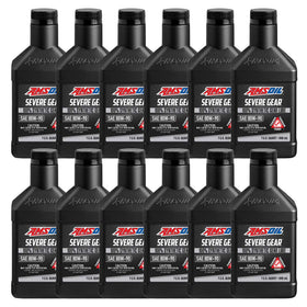 AMSOIL SEVERE GEAR 80W-90 100% Synthetic Gear Lube Case of 12