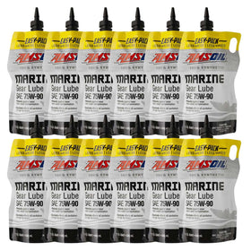 AMSOIL 75W-90 100% Synthetic Marine Gear Lube Case of 12