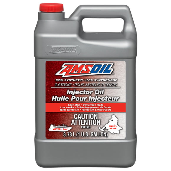 AMSOIL 100% Synthetic 2-Stroke Injector Oil 3.78 L Jug