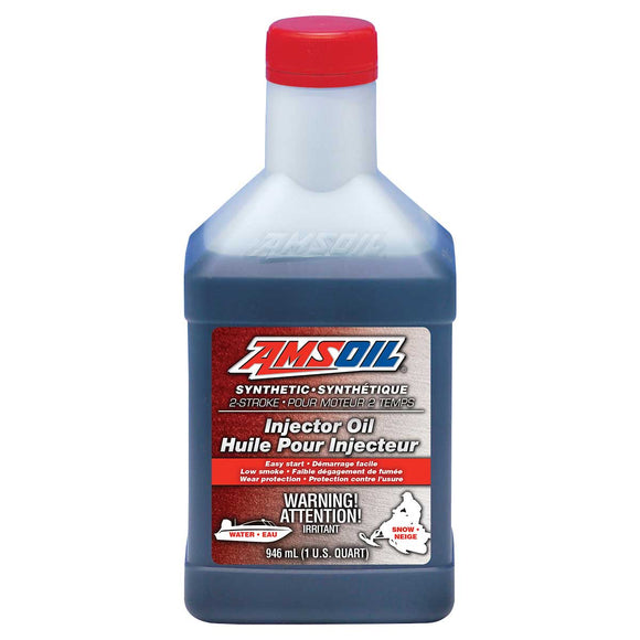 AMSOIL 100% Synthetic 2-Stroke Injector Oil 946 ml Bottle