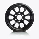 Titan 7 T-AK1 17 X 8.5 +-8 6-139.7 CB106.3 MACHINE BLACK-2