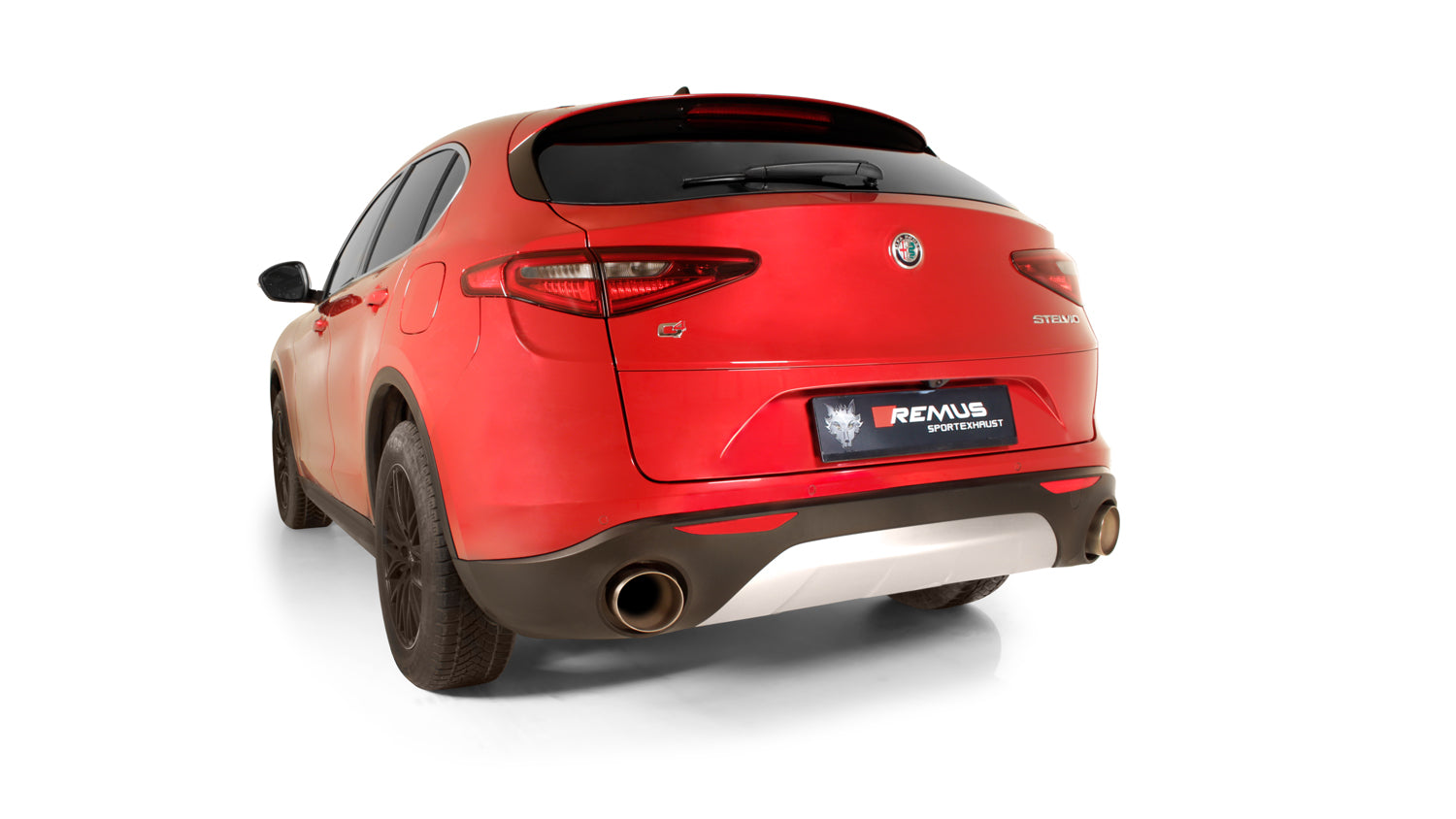 Remus 2017 Alfa Romeo Stelvio Q4 AWD 2.0L Turbo Multiair Axle Back Exhaust (Tail Pipes Req) - 0