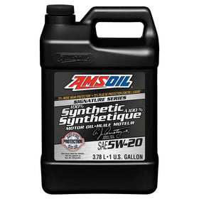 AMSOIL Signature Series 5W-20 100% Synthetic Motor Oil 3.78 Liter Jug