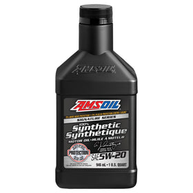 AMSOIL Signature Series 5W-20 100% Synthetic Motor Oil 946 ml Bottle