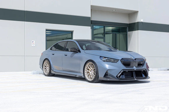 Alpha-N G90 / G99 M5 Carbon Front Splitter Set - 3-Piece