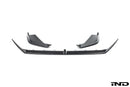 Alpha-N G90 / G99 M5 Carbon Front Splitter Set - 3-Piece-13