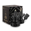 AlphaRex Black Ammo Panoramic LED Light Bulbs - H7-1