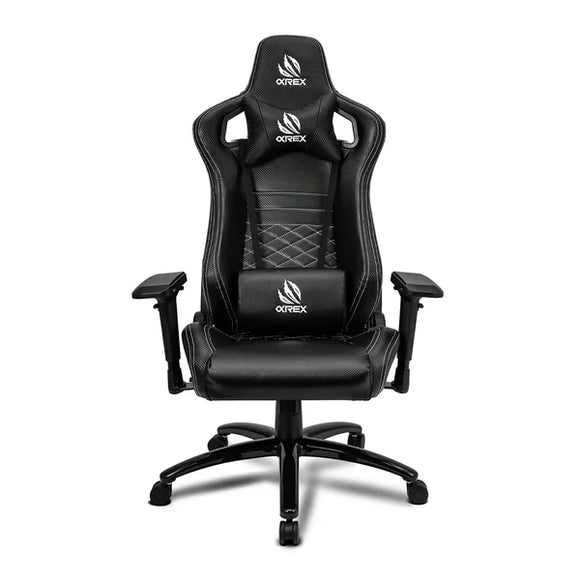 AlphaRex Carbon Fiber Look Racing Style Gaming Reclining Ergonomic Chair