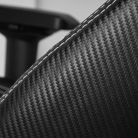 AlphaRex Carbon Fiber Look Racing Style Gaming Reclining Ergonomic Chair