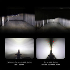 AlphaRex Gold Ammo Panoramic LED Light Bulbs - H11 - 0