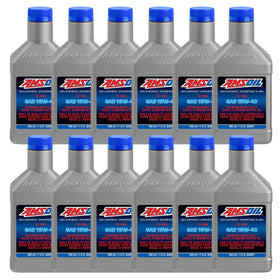AMSOIL 15W-40 Heavy-Duty Diesel and Marine Oil Case of 12