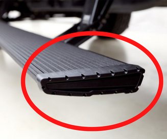 AMP Research XTreme Powerstep Traditional Profile Replacement End Cap - Right