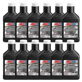 AMSOIL Signature Series 5W-50 100% Synthetic Motor Oil Case of 12