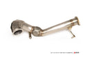 AMS Performance MK7 Golf R Downpipe With High Flow Catalytic Converter-3