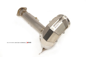 AMS Performance MK7 Golf R Downpipe With High Flow Catalytic Converter