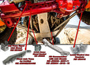 Artec Industries 07-18 Jeep Wrangler JK Front Aluminum 3-Link Kit-4