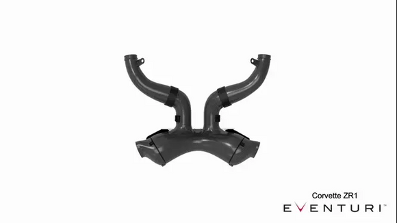 Eventuri Chevrolet Corvette C8 ZR1 Hard-Top Convertible Black Carbon Intake System