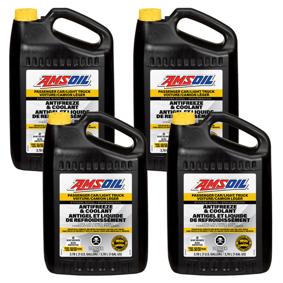 AMSOIL Passenger Car & Light Truck Antifreeze & Coolant Case of 4