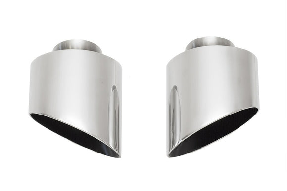 Fabspeed Porsche 993 Carrera Single Wall Oval Bolt-On Tips 993 (1994-1998)