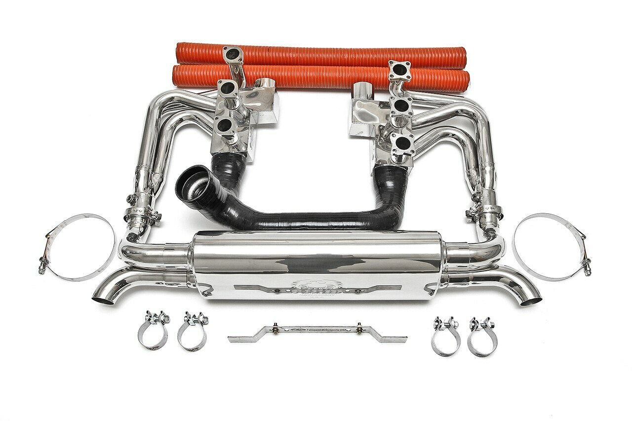 Fabspeed Porsche 993 Carrera RSR Header Muffler Kit (1994-1998) - 0