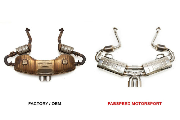 Fabspeed Porsche 986 Boxster Maxflo Performance Exhaust System (1997-2004)