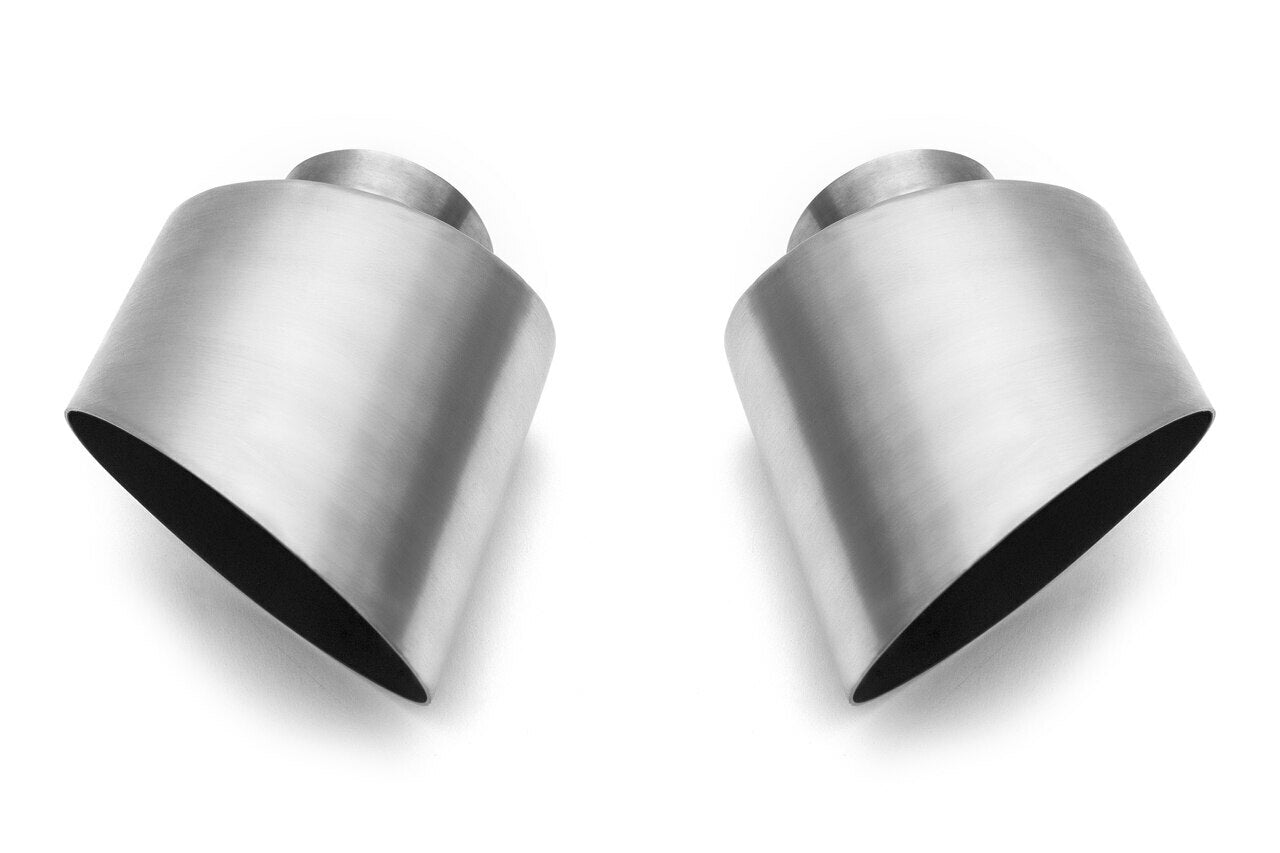 Fabspeed Porsche 993 Carrera Single Wall Oval Bolt-On Tips 993 (1994-1998) - 0