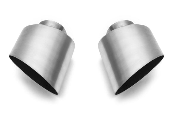 Fabspeed Porsche 993 Carrera Single Wall Oval Bolt-On Tips 993 (1994-1998)