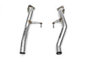 Fabspeed Porsche 957 Turbo / Turbo S Secondary Cat Bypass Pipes (2008-2010)-1