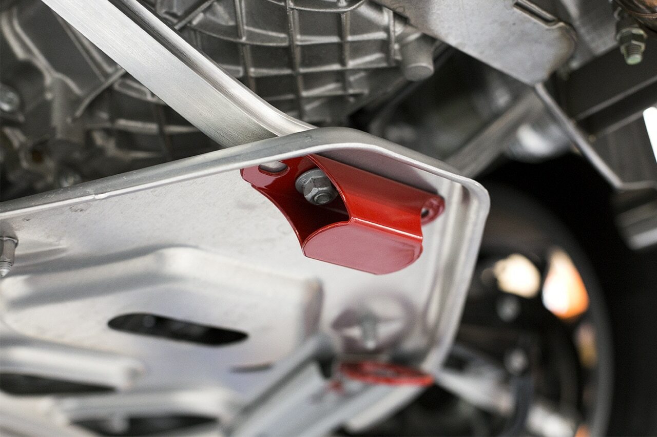 Fabspeed Porsche 981 Boxster/Cayman Rear Jack Point (2013-2016) - 0