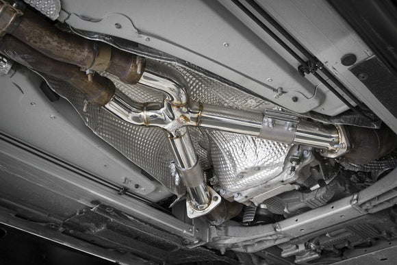 Fabspeed Aston Martin V8 Vantage Secondary Cat Bypass X-Pipe