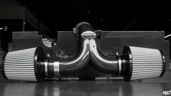 Fabspeed Porsche 997 Carrera Carbon Fiber Competition Air Intake System (2005-2008)