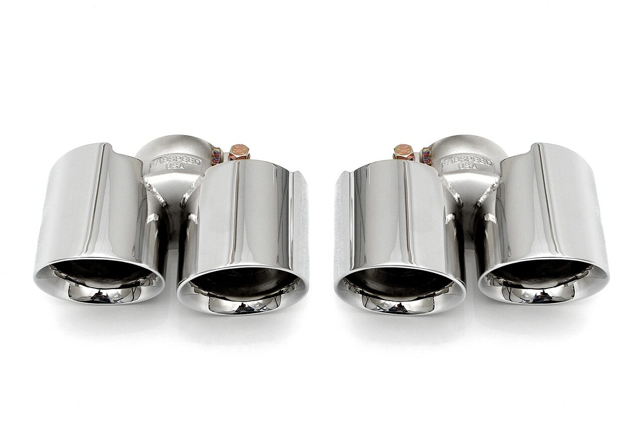 Fabspeed Porsche 991 Carrera Deluxe Quad-Style Tips (NON-S / NON-PSE) (2012-2016)
