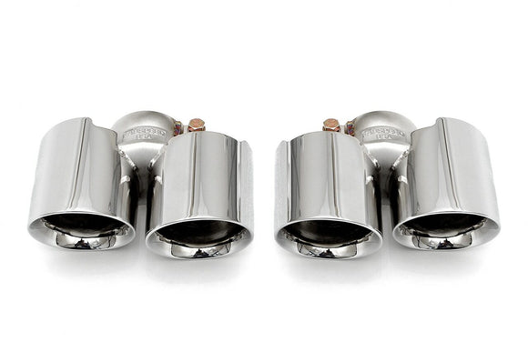 Fabspeed Porsche 991 Carrera Deluxe Quad-Style Tips (NON-S / NON-PSE) (2012-2016)